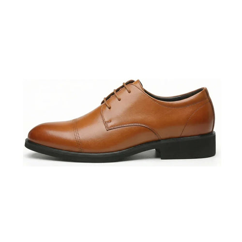 Cognac Alderton Classic — Men's Elevator Dress Shoe 7cm | Vizon