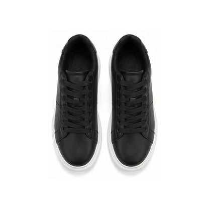 Vantage Court Noir — Men's Elevator Sneaker 7cm | Vizon