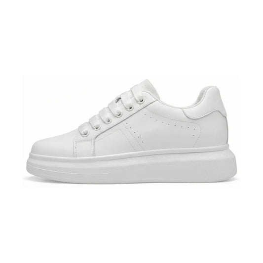 Vantage Court Blanc — Men's Elevator Sneaker 7cm | Vizon