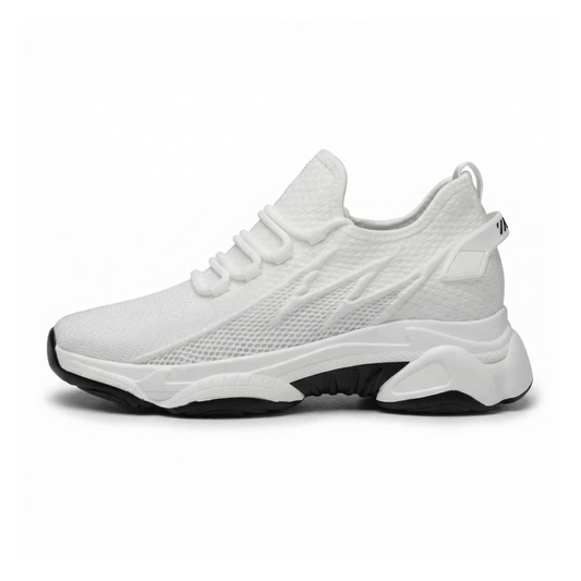 Velocity Stride White — Men's Elevator Sneaker 7cm | Vizon