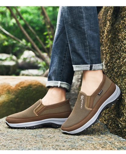 Men's Casual Slip-On Sneakers — Laceless, All-Day Comfort | Vizon