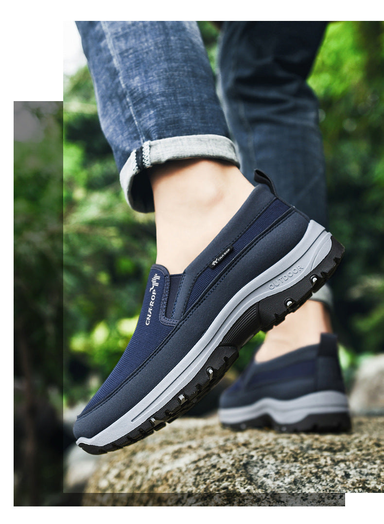 Men's Casual Slip-On Sneakers — Laceless, All-Day Comfort | Vizon