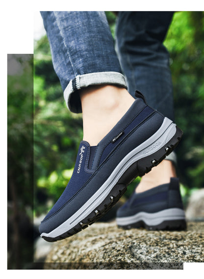 Men's Casual Slip-On Sneakers — Laceless, All-Day Comfort | Vizon