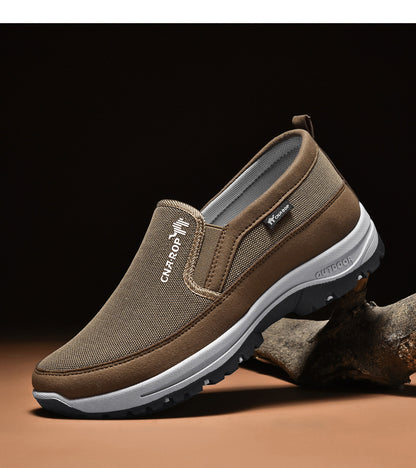Men's Casual Slip-On Sneakers — Laceless, All-Day Comfort | Vizon