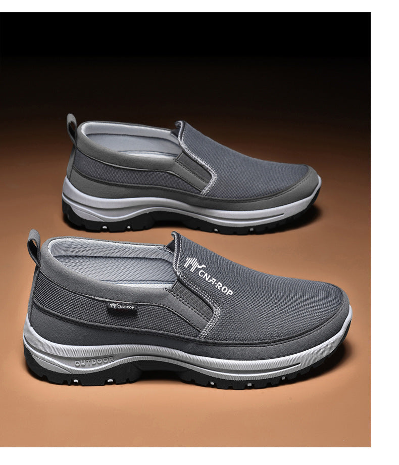Men's Casual Slip-On Sneakers — Laceless, All-Day Comfort | Vizon