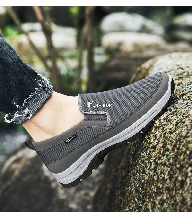 Men's Casual Slip-On Sneakers — Laceless, All-Day Comfort | Vizon
