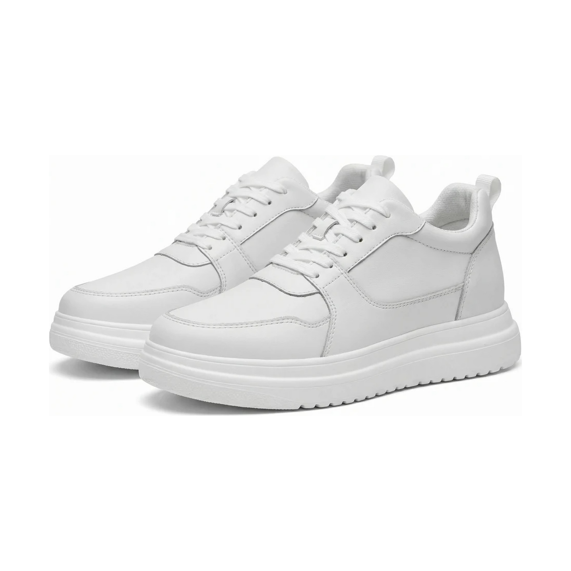 Aero Blanc — Men's Elevator Sneaker 8cm | Vizon