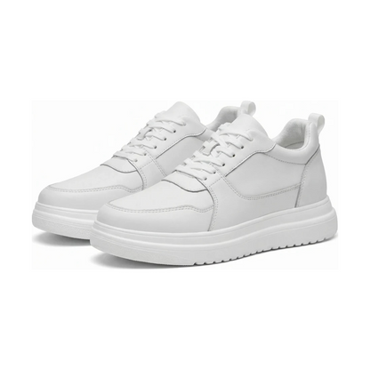Aero Blanc — Men's Elevator Sneaker 8cm | Vizon