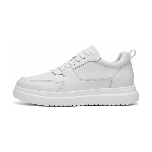 Aero Blanc — Men's Elevator Sneaker 8cm | Vizon