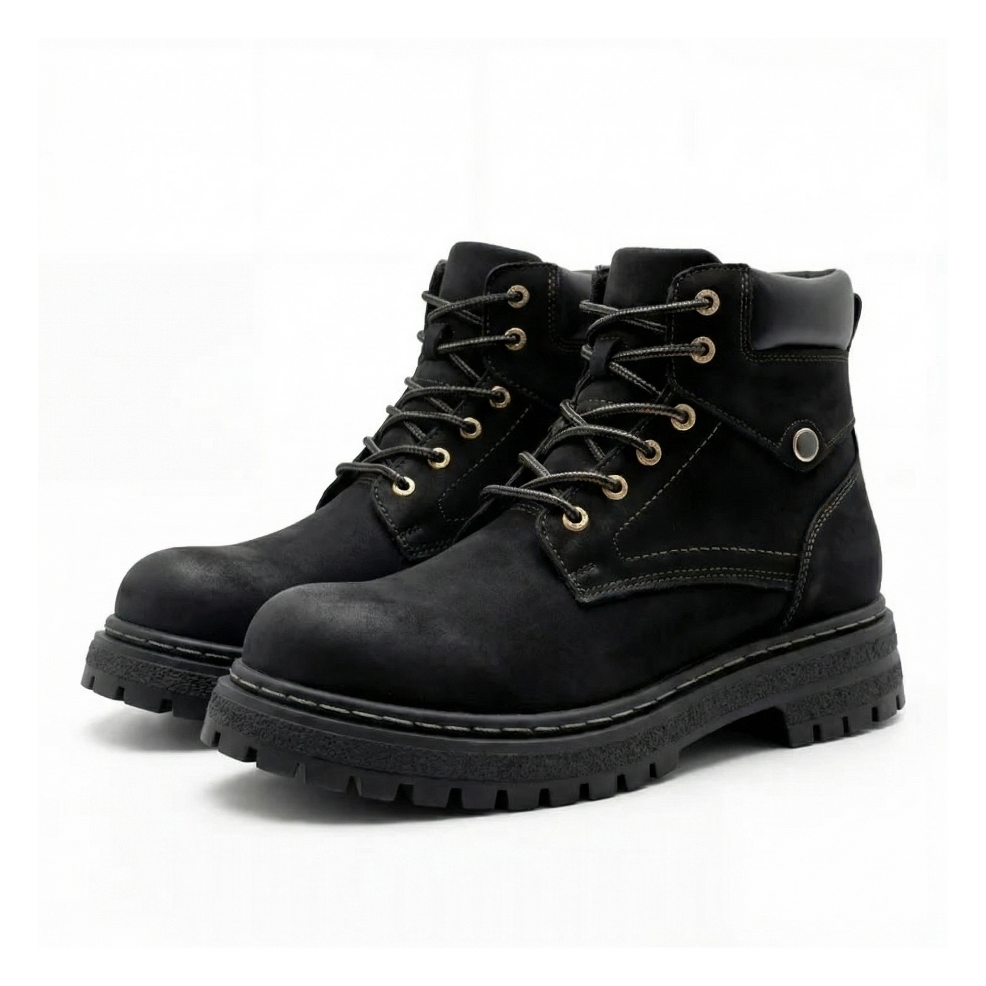 Ridgeway Black — Men's Elevator Boot 8cm | Vizon