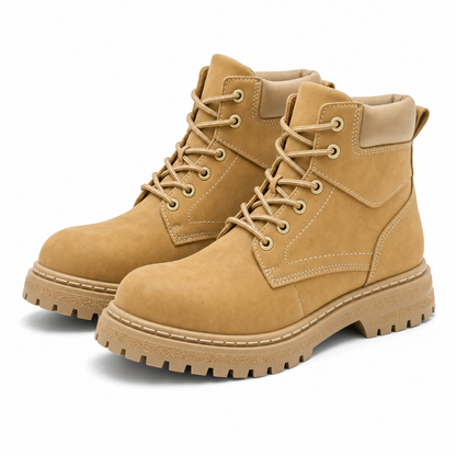 Ridgeway Beige — Men's Elevator Boot 8cm | Vizon