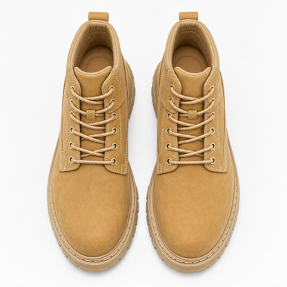 Ridgeway Beige — Men's Elevator Boot 8cm | Vizon