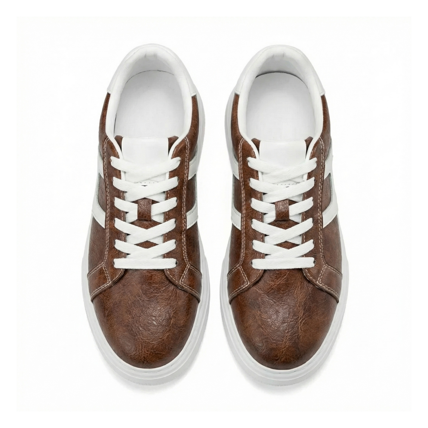 Harford Cognac — Men's Elevator Boot 8cm | Vizon