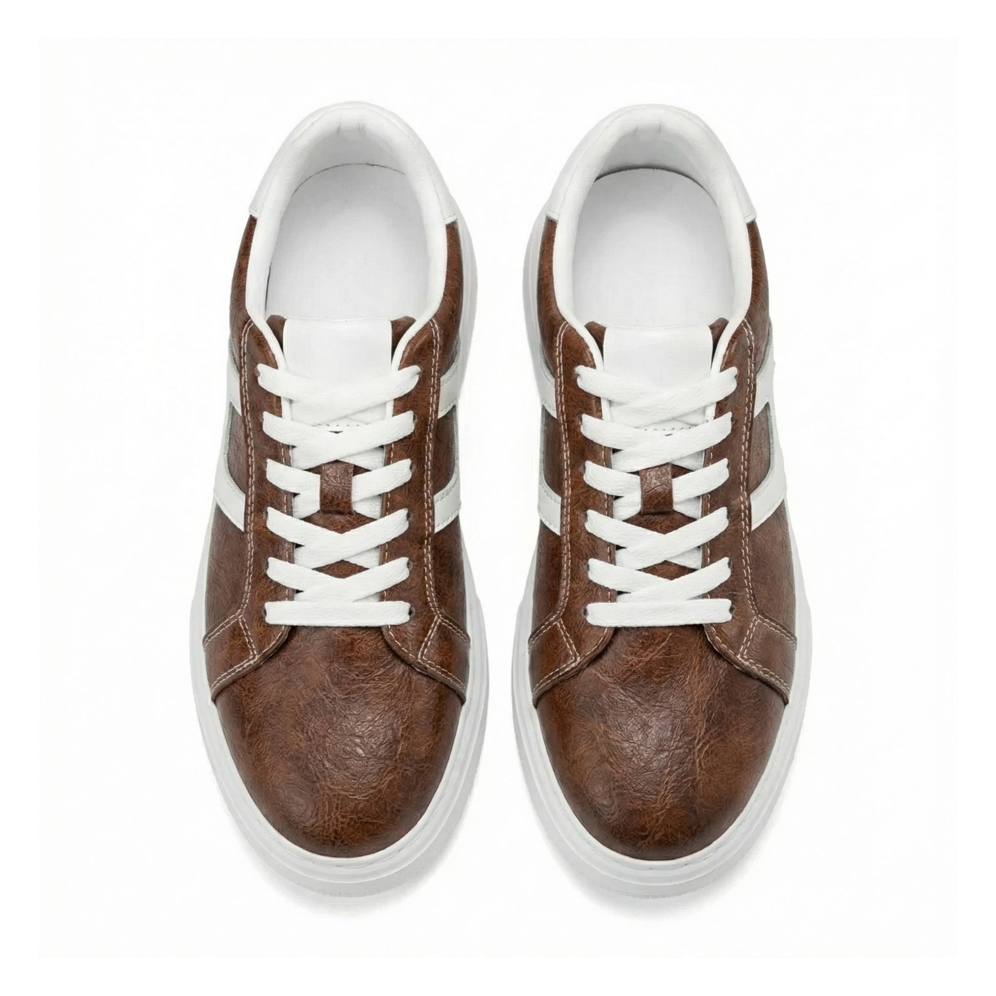 Harford Cognac — Men's Elevator Boot 8cm | Vizon