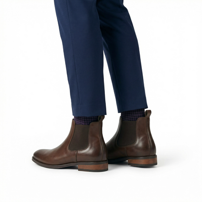 Briston Mocha — Men's Elevator Boot 7cm | Vizon