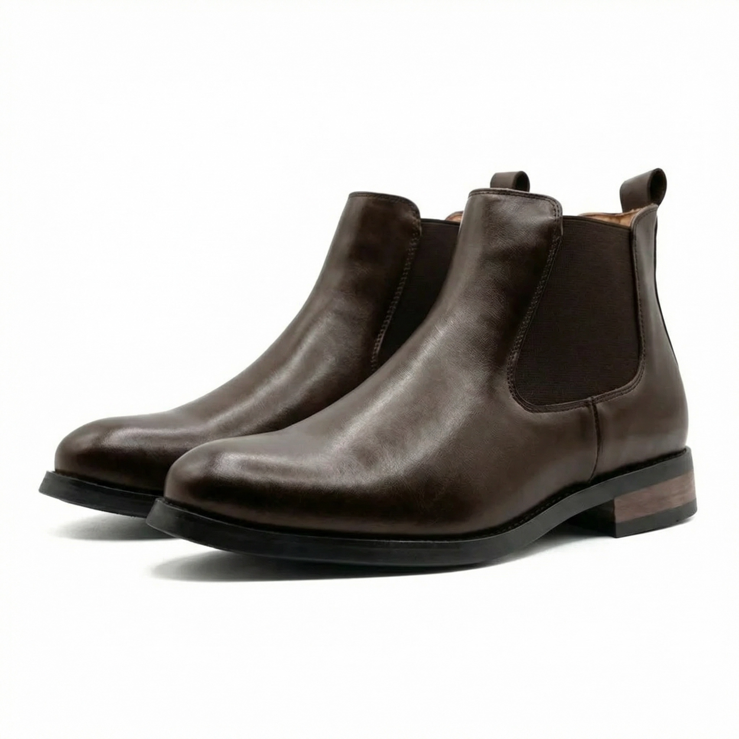 Briston Mocha — Men's Elevator Boot 7cm | Vizon