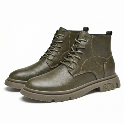 Everett Taupe — Men's Elevator Boot 7cm | Vizon