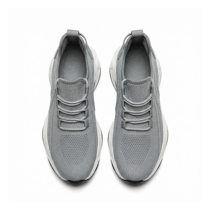 Velocity Stride Gray — Men's Elevator Sneaker 7cm | Vizon