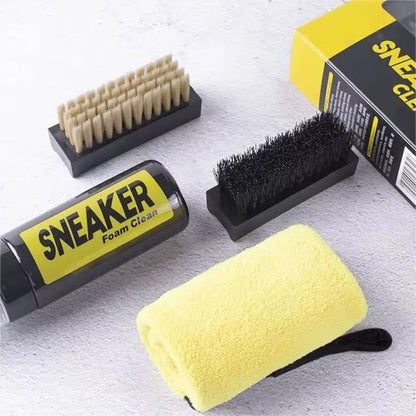 Shoe Clean Kit — Brushes, Foam & Microfiber | Vizon