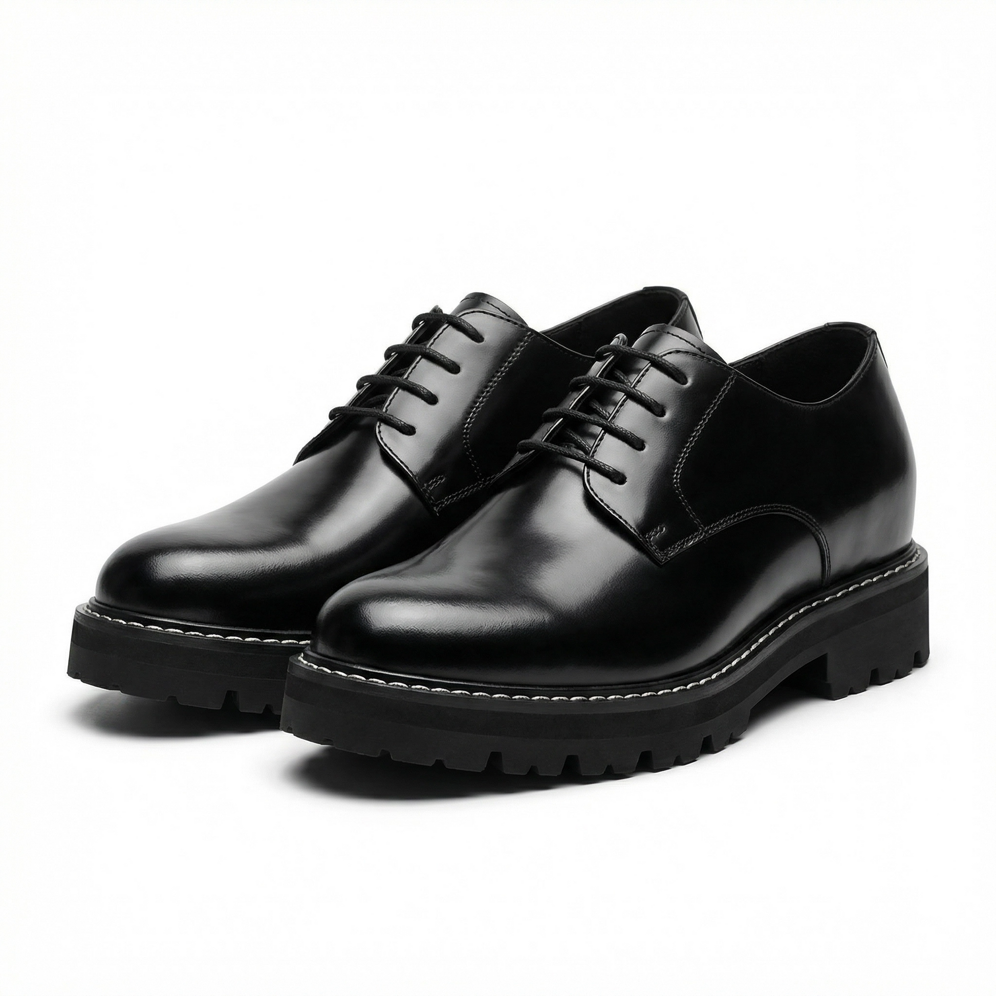 Onyx Forge — Men's Elevator Dress Shoe 7cm | Vizon