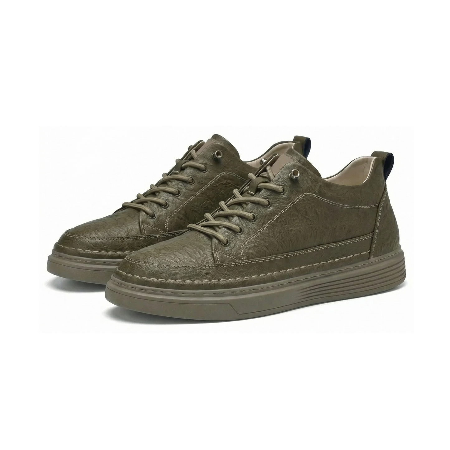 Langford Mocha — Men's Elevator Sneaker 7cm | Vizon