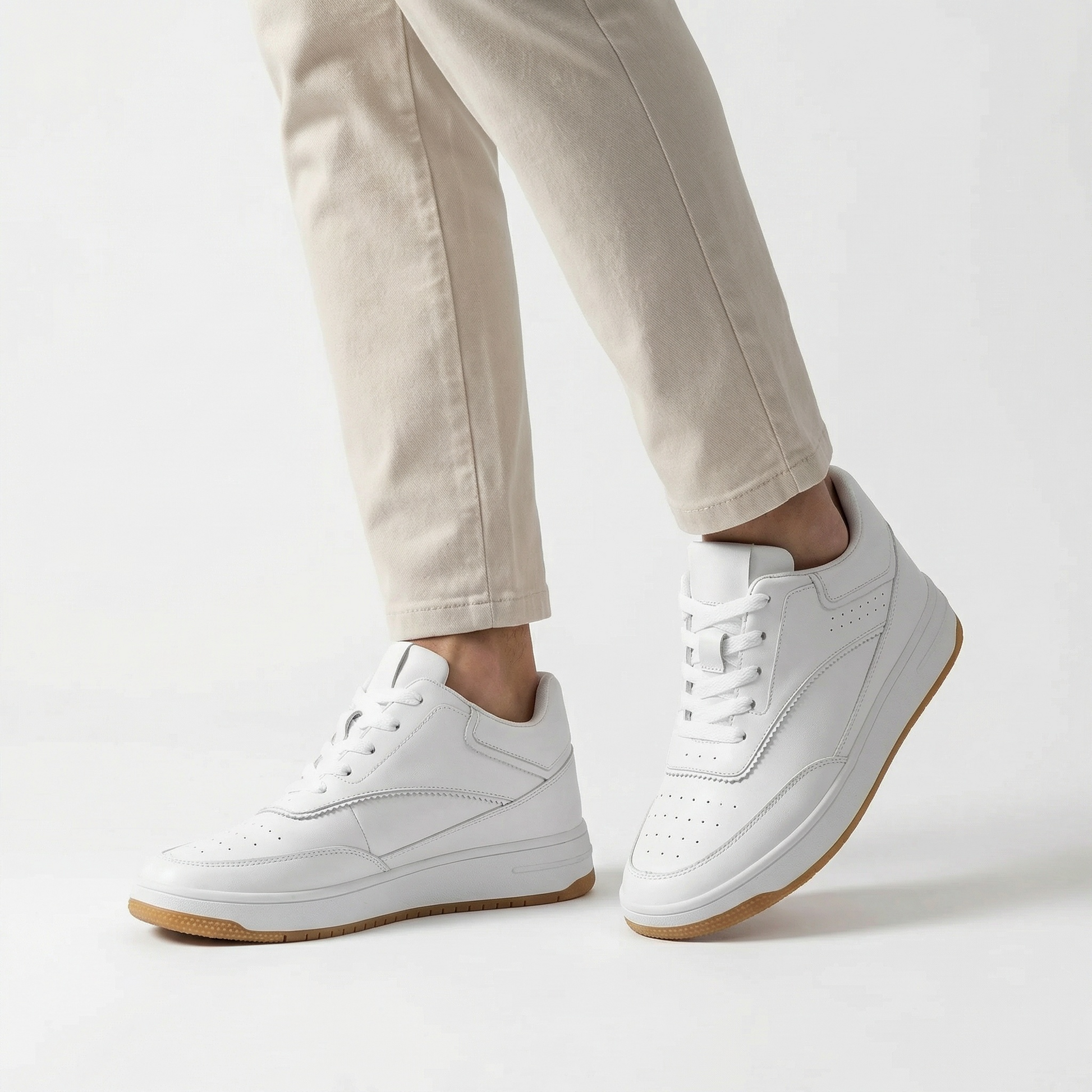 Strato Bianco — Men's Elevator Sneaker 7cm | Vizon