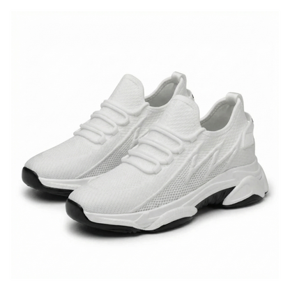 Velocity Stride White — Men's Elevator Sneaker 7cm | Vizon